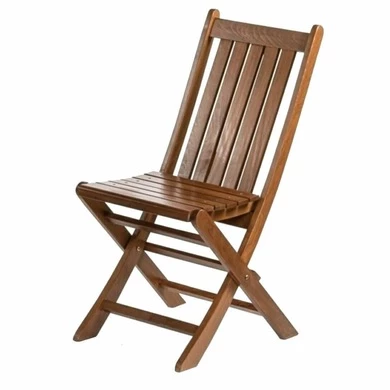 Avşa Katlanır Ahşap Bahçe Balkon Sandalyesi Kolçaksız (Acropol Chair) ürün görseli 1