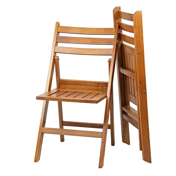 Albatros Katlanır Ahşap Bahçe Balkon Sandalyesi Kolçaksız (2 Adet - Ispania Big Chair) ürün görseli 1