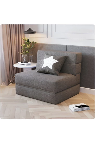 GOOD NİGHT Twix Tek Kişilik Katlanır Yataklı Koltuk 72cm ürün görseli 1
