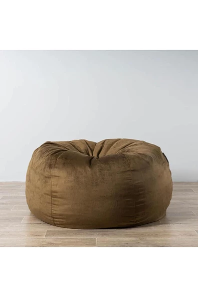 GOOD NİGHT 12 Renk Gök kuşağı Puf Armut Koltuk 100x100x50cm ürün görseli 1