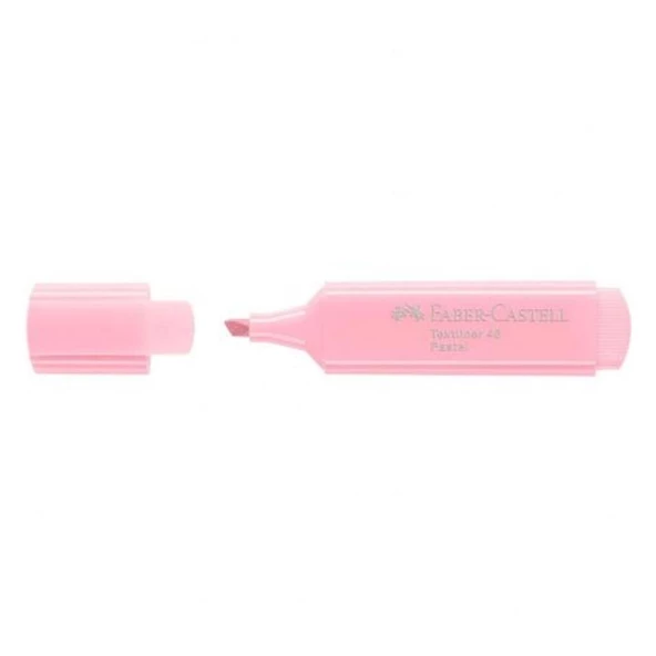 Faber Castell Fosforlu Kalem 46  Pastel Açık Pembe 5030154692000 ürün görseli 1
