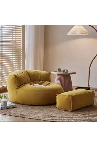 GOOD NİGHT Twist Yeni Nesil Armut Kanepe & Puf & Berjer Takım ürün görseli 1