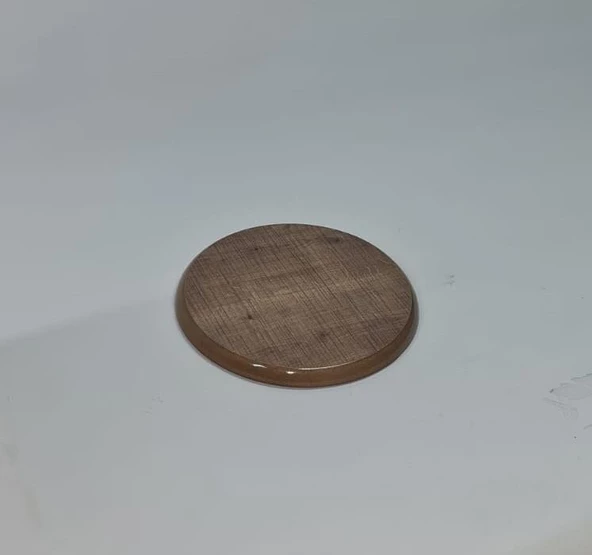 Tekerleksiz Kaplamalı Ahşap Saksı Altlığı Damacana Tüp Saksı Sehpası 30cm ürün görseli 1