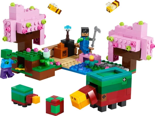 Lego Minecraft Kiraz Çiçeği Bahçesi 21260 - Resim 3