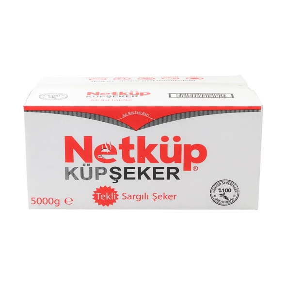 NETKÜP TEK SARGILI KÜP ŞEKER 5000 GR - Resim 2