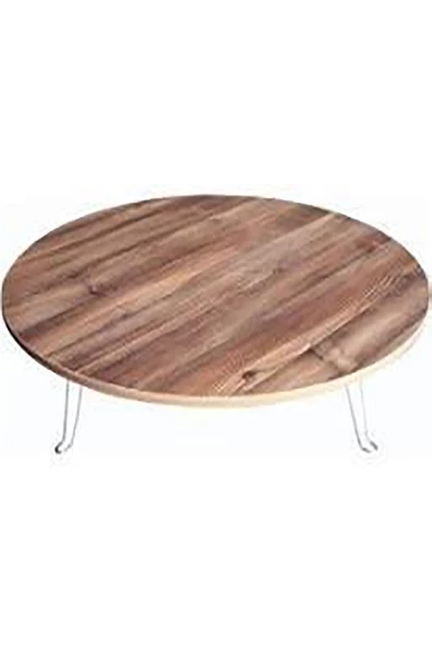 Home KATLANABİLİR METAL AYAKLI AHŞAP YER SOFRASI TEPSİ SİNİ ürün görseli 1
