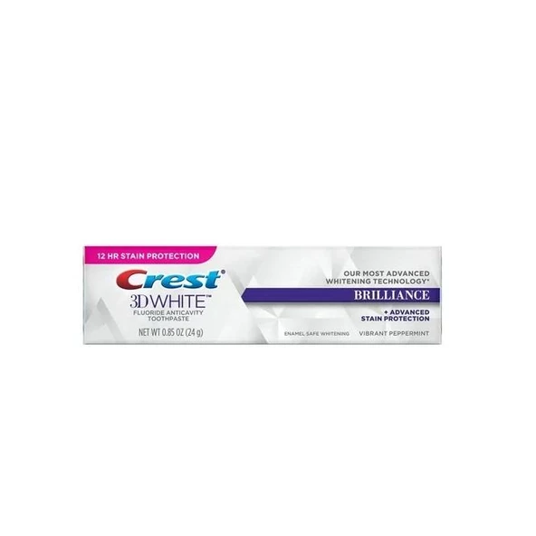Crest 3D White Brilliance Mint 24gr Diş Macunu ürün görseli 1