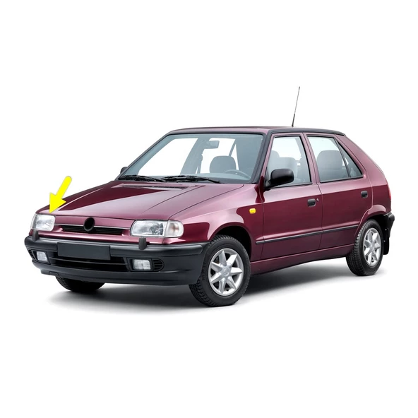 Skoda Felicia 1995-1996-1997 Sağ Ön Far 6U1941018 ürün görseli 1