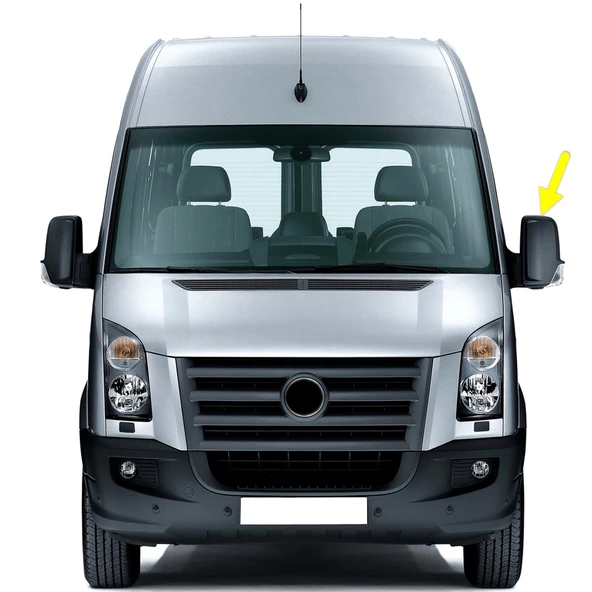 VW Crafter 2006-2013 Sol Dış Ayna Komple Elektrikli 2E1857501Q ürün görseli 1