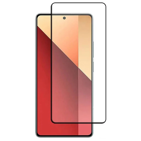 Xiaomi Redmi Note 13 Pro İle Uyumlu Ekran Koruyucu 9D Tam Kaplayan Kavisli ürün görseli 1