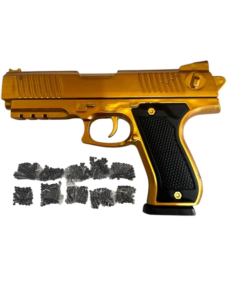 Boncuk Atan Tabanca Gold + 10 PAKET BONCUK ürün görseli 1