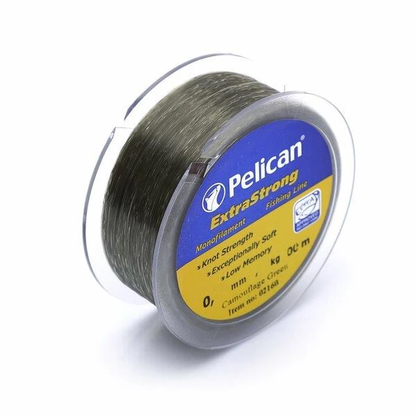 Pelican Extra Strong Yeşil Bobin Misina 600 Metre ürün görseli 1