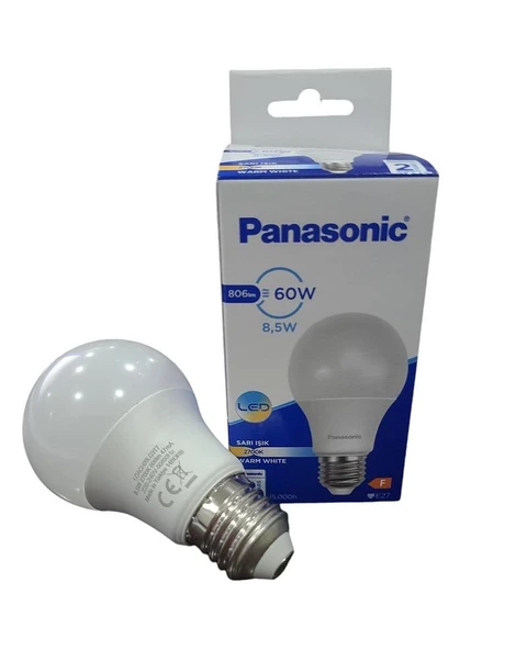 Panasonic 8,5W E27 Led Ampul 2700K 806Lm ürün görseli 1