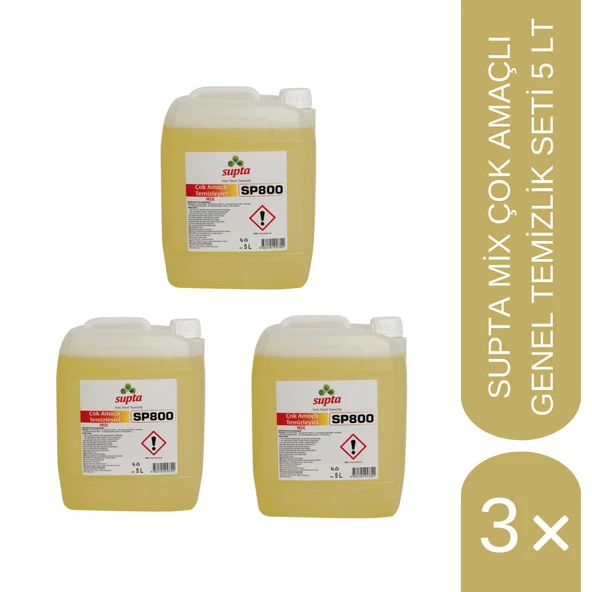 Supta Mix 5 Lt 3'lü Set ürün görseli 1