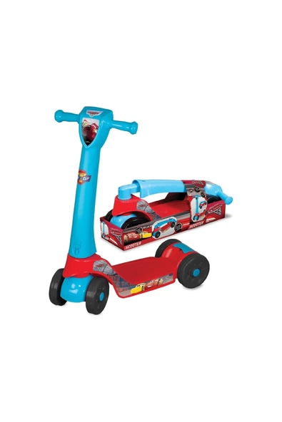 Cars Katlanabilir 4 Tekerlekli My First Scooter 2-5 Yaş ürün görseli 1