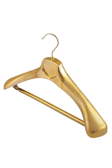 Askıcı Krom Gold Ceket Askısı 10 Adet ürün görseli 1