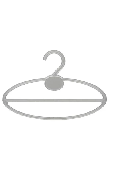 Askıcı Geniş Şal Askısı Kristal Şeffaf Plastik - 25 Adet ürün görseli 1