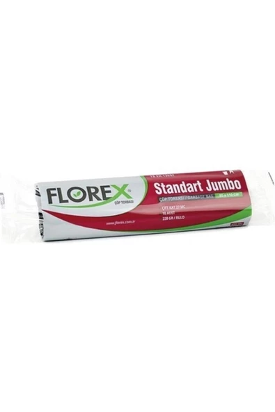 Askıcı Çöp Torbası Florex Standart Jumbo 80*110- 220 Gr X 3 Adet ürün görseli 1
