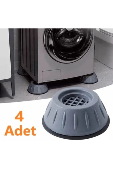 Askıcı Beyaz Eşya Altlığı Ayağı 4 Adet Çamaşır Bulaşık Makinası Yükseltici Titreşim Önleyici ürün görseli 1