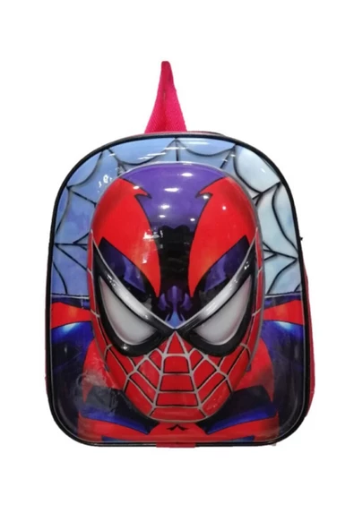 SPIDERMAN 5d Kabartmalı Anaokulu Kreş Ve Günlük Kullanım Çantası Örümcek Adam Sırt Çantası ürün görseli 1