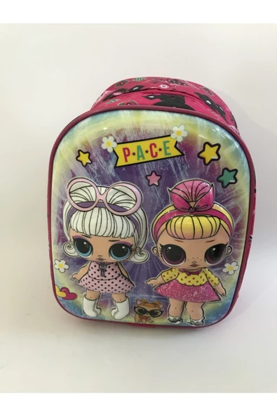 themoonbag Ana Okulu Ve Oyuncak Sırt Çantası Pembe ürün görseli 1