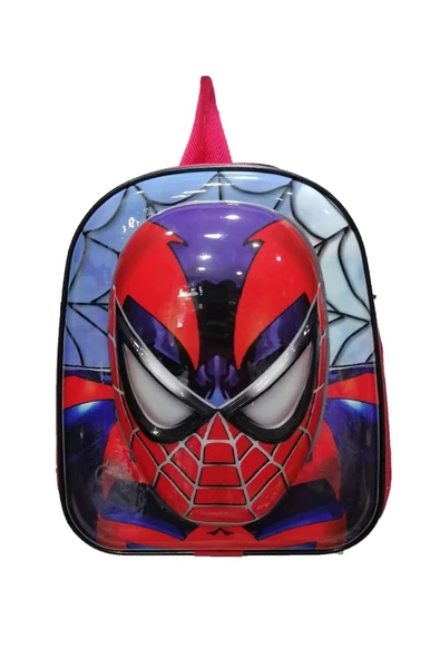 SPIDERMAN 5d Kabartmalı Anaokulu Kreş Ve Günlük Kullanım Çantası Örümcek Adam Sırt Çantası ürün görseli 1
