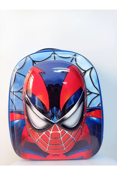 MUMETASpiderman 5d Kabartmalı Anaokulu Kreş Ve Günlük Kullanım Çantası Örümcek Adam Sırt Çantası ürün görseli 1