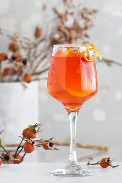 Lav lal goblet ayaklı kadeh - su bardak - ayaklı su bardağı 6lı lal592 400cc ürün görseli 1