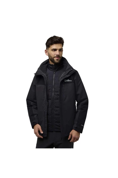 JACK WOLFSKIN ERKEK JASPER 3IN1 JKT M OUTDOOR CEKETİ A61858 ürün görseli 1