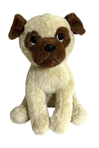 BULLDOG PELUŞ OYUNCAK KÖPEK 35 CM KREM ürün görseli 1