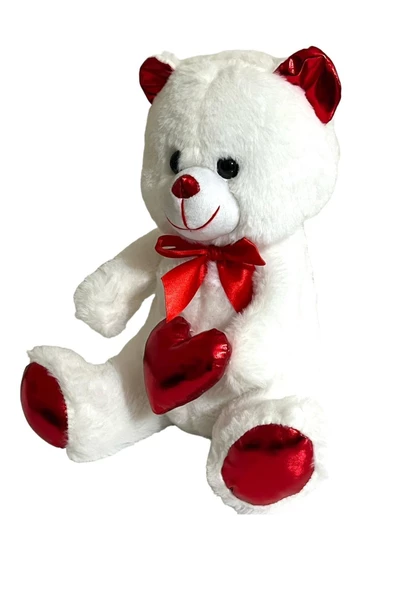 30 Cm Papyonlu Kalpli Ayıcık(%100 Yerli) - Resim 3