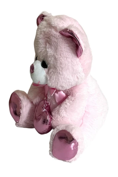 30 Cm Papyonlu Kalpli Ayıcık(%100 Yerli) - Resim 2