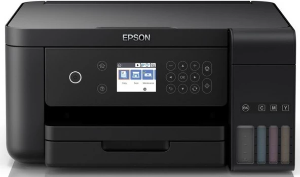Epson L6160 Wi-Fi + Tarayıcı + Fotokopi Renkli Çok Fonksiyonlu Tanklı Yazıcı ürün görseli 1