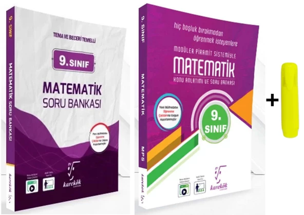 Karekök Yayınları 9.Sınıf Matematik Mps Konu Anlatımlı ve Soru Bankası Seti Yeni ürün görseli 1