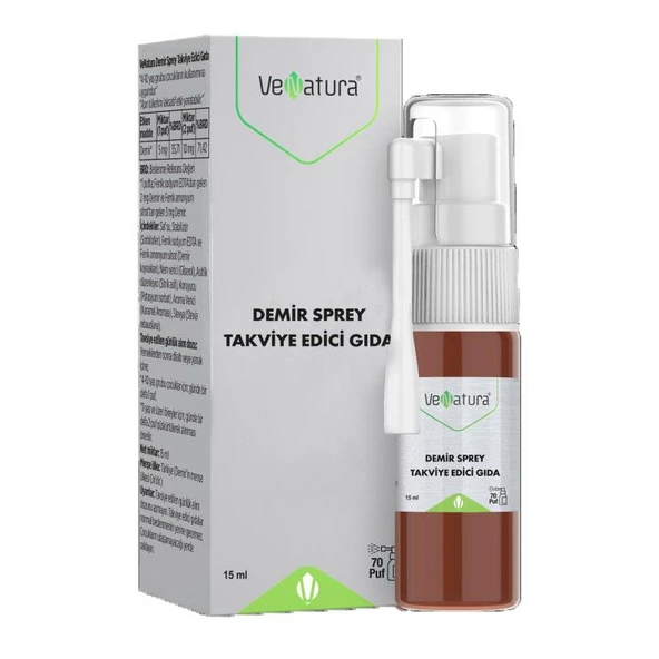 Venatura Demir Sprey 15 ML ürün görseli 1