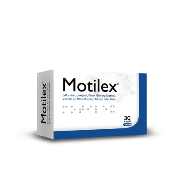Motilex 30 Kapsül ürün görseli 1
