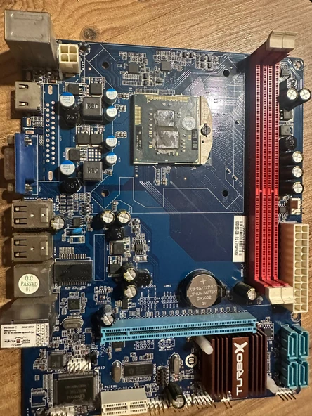 Esonic hm55mal2 TU Sata Ddr3 1600MHz Usb 2.0 Vga Hdmi Ses Lan 989P Mobil 2.3 Gen Anakart ürün görseli 1