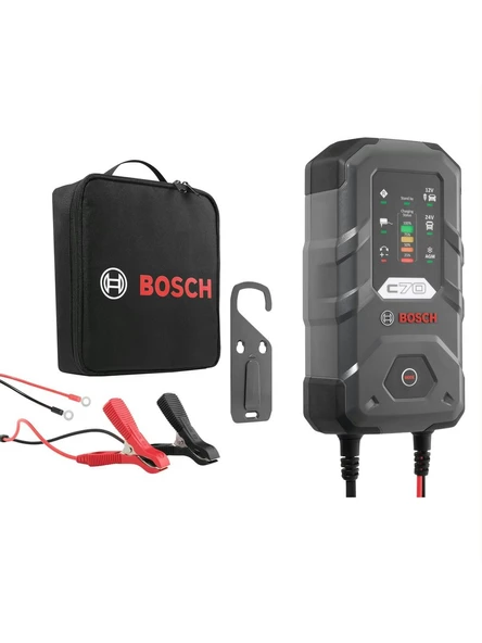 Bosch C70 Akü Şarj Cihazı 12/24 V ürün görseli 1
