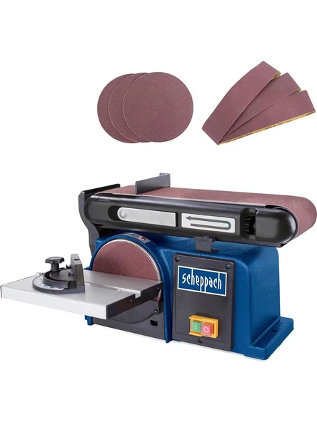 Scheppach BTS900 Bant ve Disk Zımpara Makinesi 370W ürün görseli 1