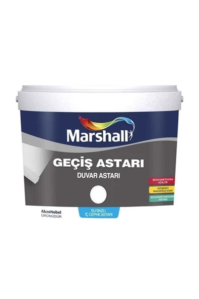 Marshall Geçiş Astarı Iç Cephe Duvar Dönüşüm Astarı Kirli Beyaz 2,5 Lt ürün görseli 1