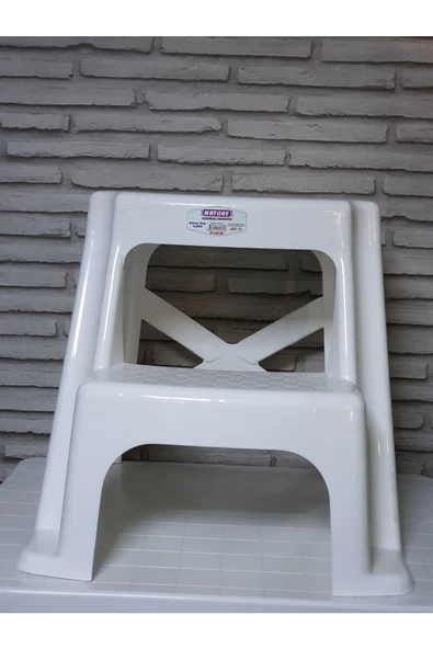 Basamaklı Tabure Beyaz ürün görseli 1