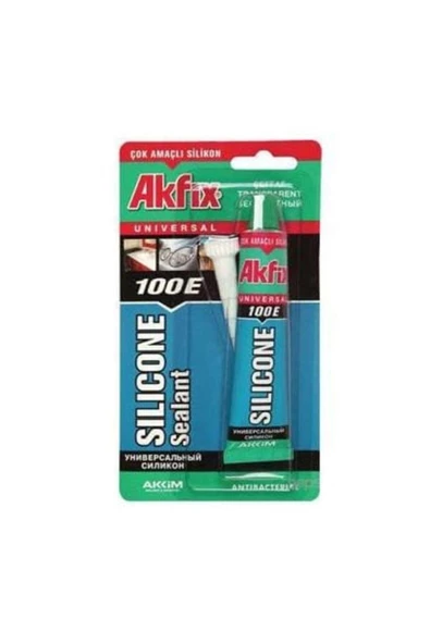 Akfix Akfix 100E Genel Amaçlı Beyaz Silikon Tüp 50 Ml ürün görseli 1