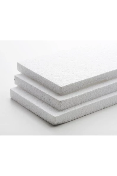 Endüstriyelkesim Endüstriyelkesim Eps Strafor Köpük Beyaz Isıyalıtım Levhası Beyaz 14 Dns 3 Cm (10 Adet) ürün görseli 1