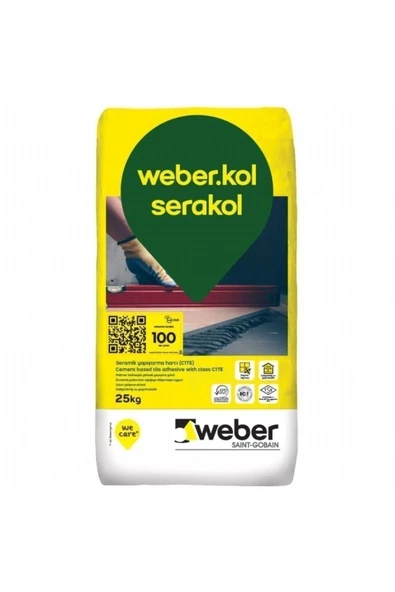 Weber Kol Serakol Gri 25 Kg ürün görseli 1