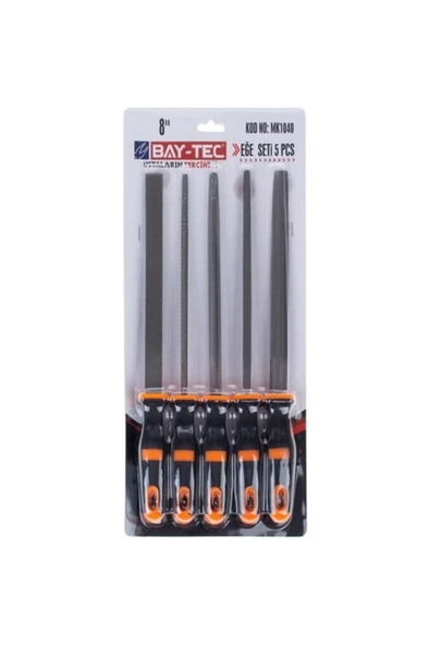 Bay-Tec Eğe Seti 5 Pcs 8''Mk1040 - Resim 2