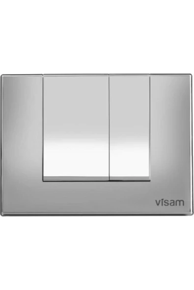 Visam Visam 3/6 Mat Krom Alinda Kumanda Paneli 227-001 ürün görseli 1