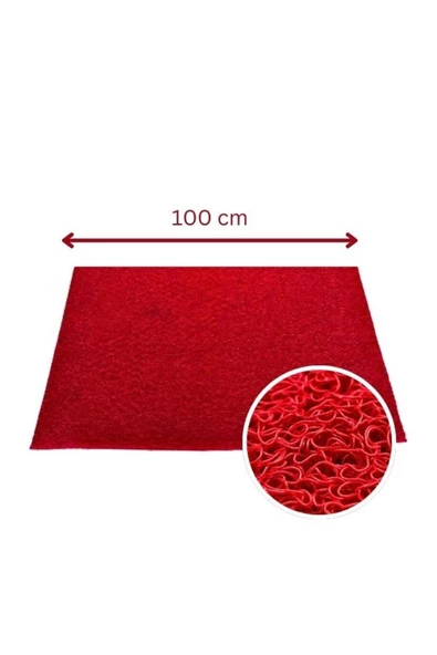 Kıvırcık Plastik Paspas Eko  Kalınlık 12 Mm  Islak  Kaydırmaz Iç Ve Dış Zeminler EN 100 CM BOY 150 CM ürün görseli 1