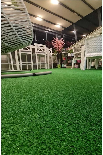 Dekoratif Suni Çim Halı 7 Mm EN 100 CM BOY 900 CM (9M) ürün görseli 1