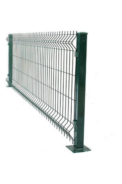 Tel Çit Demirhan Panel Cit Set 80 Cm X 250 Cm ( 1 Adet Panel X 2 Adet Direk Ve Ekipmanları ürün görseli 1
