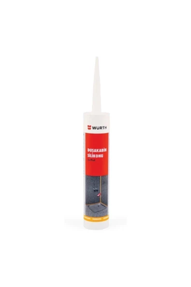 Würth 2 Adet Duşakabin Silikonu 2 Adet Şeffaf 310 Ml 2 Adet ürün görseli 1